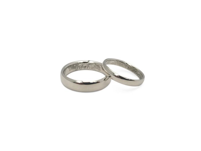 Handmade Cornish Wedding bands - Bespoke Wedding rings